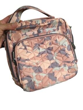 Nwot Lug Ranger Quilted Pink Camo Messenger Bag